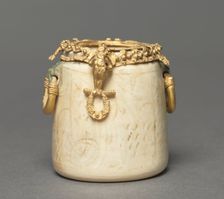 Cosmetic Jar, 500-550. Creator: Unknown