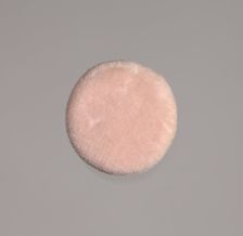 Cosmetic powder puff from Mae's Millinery Shop, 1941-1994. Creator: Prince Matchabelli Inc