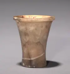 Cosmetic Vessel (Cylinder Beaker), 1980-1801 BC. Creator: Unknown