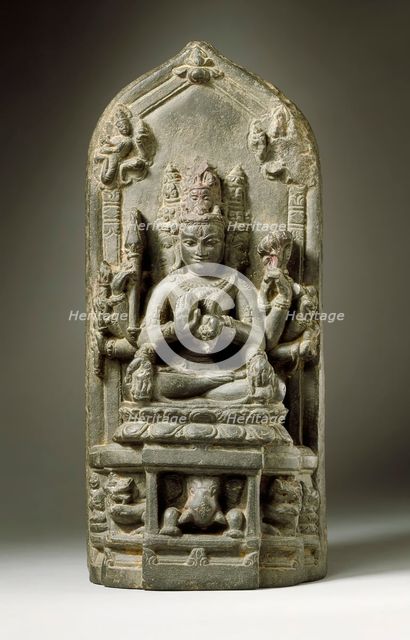 Cosmic Form of the Hindu God Shiva (Sadashiva), between c.1050 and c.1150. Creator: Unknown.