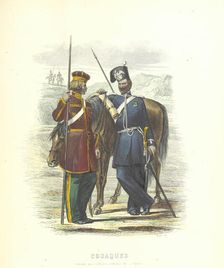 Cossacks, 1855. Creator: Boyer
