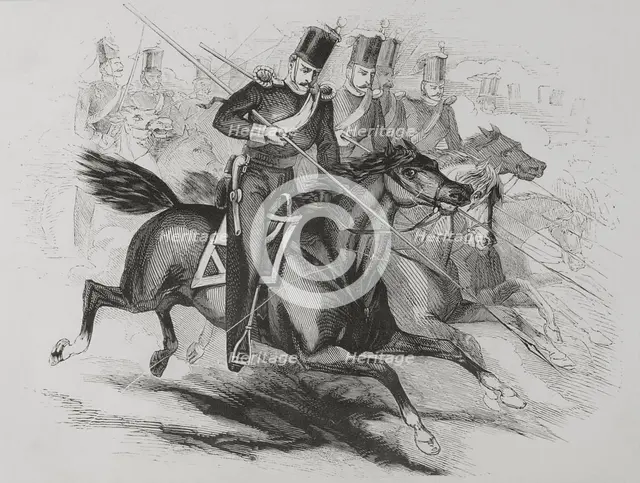 Cossacks, 1856.  Creator: Unknown.