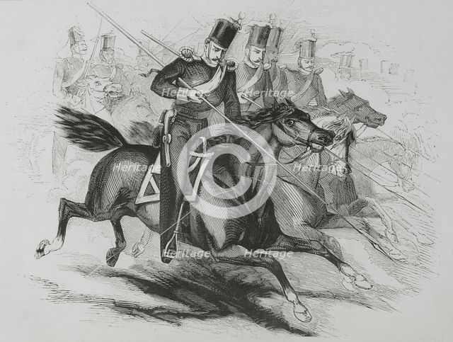 Cossacks, 1856.  Creator: Unknown.