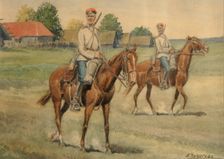 Cossacks. Artist: Chichagov, Konstantin Nikolayevich (1849-1903)