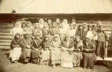 Cossacks - Women, 1909. Creator: Nikolai Georgievich Katanaev