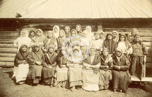 Cossacks - Women, 1909. Creator: Nikolai Georgievich Katanaev.