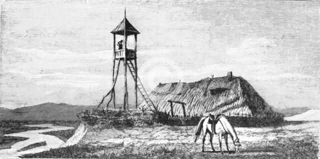 'Cossack watch-tower; The Caucasus', 1875. Creator: Unknown.