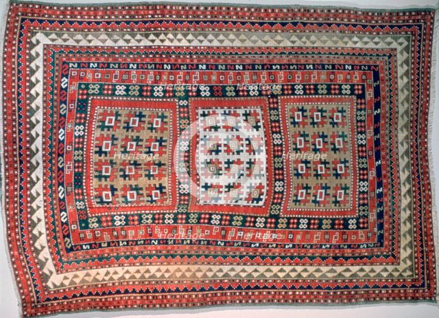Cossack rug, Bordjalou district, Caucasus. Artist: Unknown
