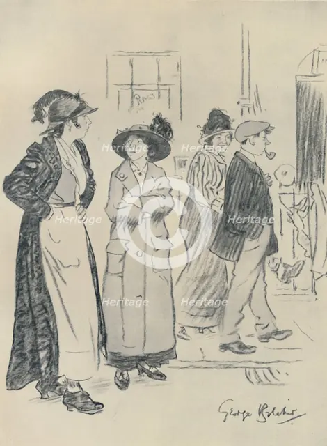 'Costers', 1920. Artist: George Belcher.