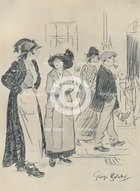 'Costers', 1920. Artist: George Belcher.