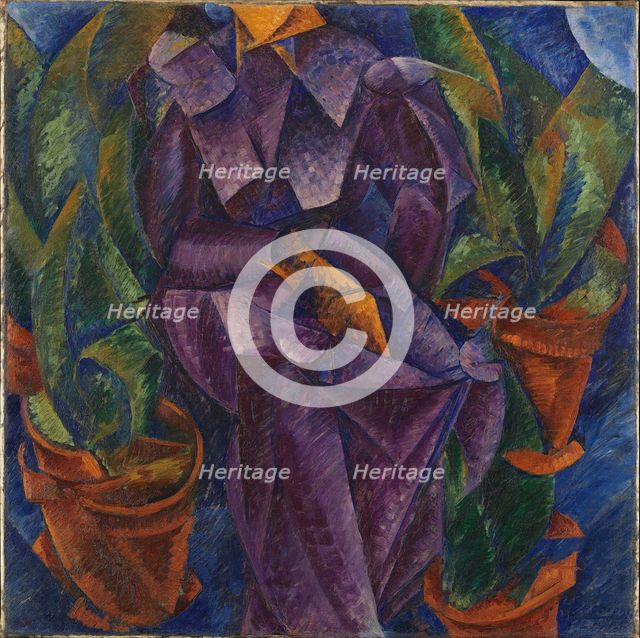 Costruzione spiralica, 1913. Creator: Boccioni, Umberto (1882-1916).