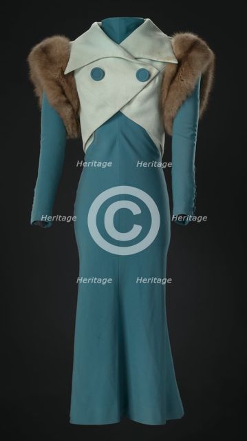 Costume worn by Diana Ross as Billie Holiday in Lady Sings the Blues, 1972. Creator: Unknown.