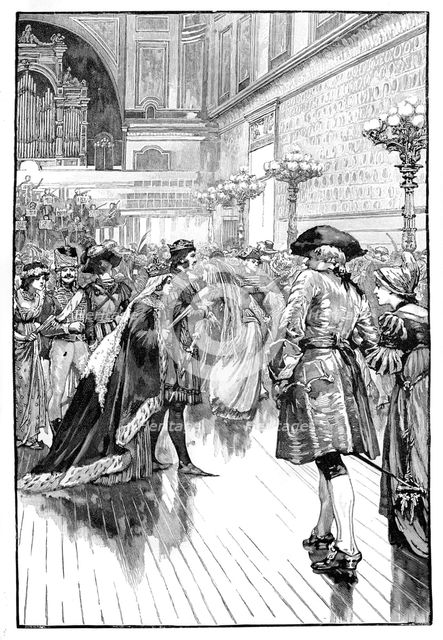 Costume Ball at Buckingham Palace, c1840s, (1900). Artist: Unknown