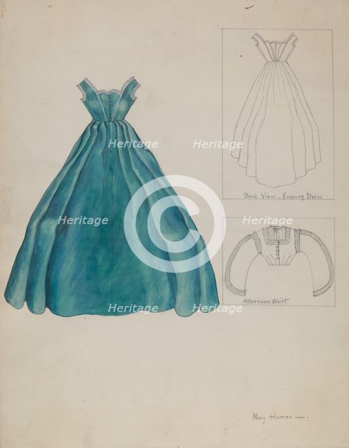 Costume, c. 1937. Creator: Mary E Humes.