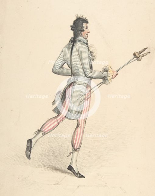 Costume design, 18th-19th century. Creator: Robert Dighton.