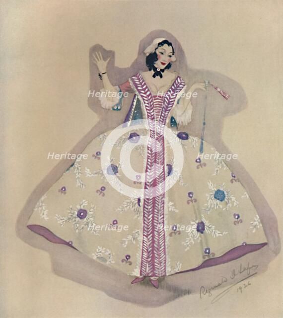 'Costume Design', 1926, (1927). Artist: Reginald Leefe.