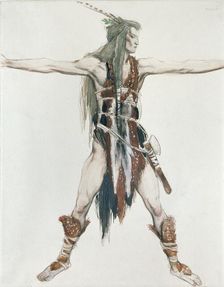 Costume Design for Siegfried, c1850-1880. Artist: Charles S Ricketts