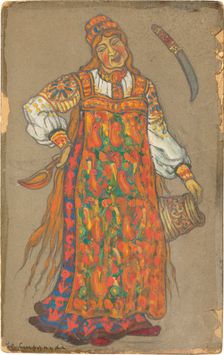 Costume design for the theatre play Peer Gynt by H. Ibsen
