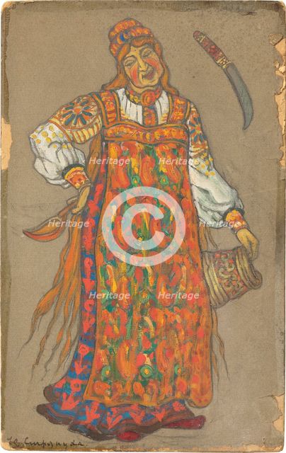 Costume design for the theatre play Peer Gynt by H. Ibsen.