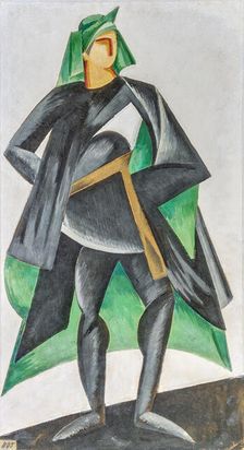 Costume design for the theatre play Romeo and Julia by W. Shakespeare, 1921. Creator: Exter, Alexandra Alexandrovna (1882-1949)