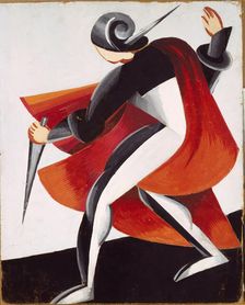 Costume design for the theatre play Romeo and Juliet by W. Shakespeare, 1921. Creator: Exter, Alexandra Alexandrovna (1882-1949)