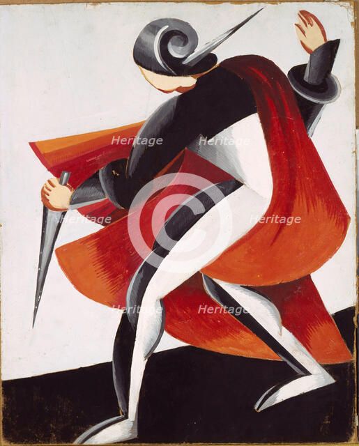 Costume design for the theatre play Romeo and Juliet by W. Shakespeare, 1921. Creator: Exter, Alexandra Alexandrovna (1882-1949).