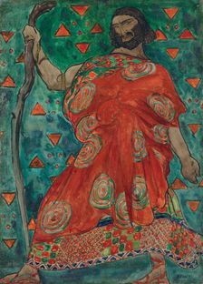 Costume design for the tragedy Antigone after Sophocles, ca 1904-1906
