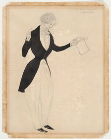 Costume design for the ballet Carnaval by R. Schumann, 1910. Artist: Bakst, Léon (1866-1924)