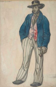 Costume design for the ballet La Boutique Fantasque
