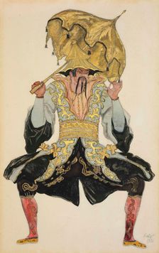 Costume design for the ballet Sleeping Beauty by P. Tchaikovsky, 1921