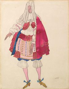 Costume design for the ballet Sleeping Beauty by P. Tchaikovsky, 1921