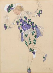 Costume design for the ballet Sleeping Beauty by P. Tchaikovsky, 1921