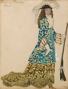 Costume design for the ballet Sleeping Beauty by P. Tchaikovsky, 1921