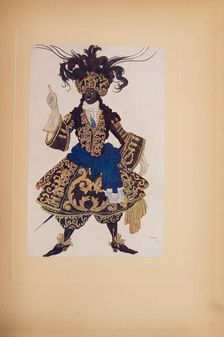 Costume design for the ballet Sleeping Beauty by P. Tchaikovsky, 1921