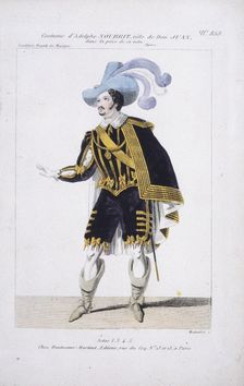Costume design for the opera Don Juan by Wolfgang Amadeus Mozart