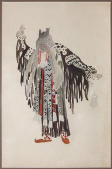 Costume design for the opera Ruslan and Lyudmila by M. Glinka
