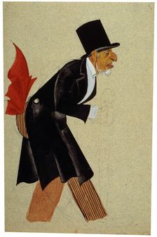 Costume design for the play The Virgin Forest by Ernst Toller, 1924. Artist: Nikolay Akimov