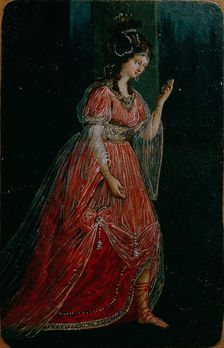 Costume design for the Serf Theatre of Sheremetev, 1785. Artist: Kuerzinger (Kirzinger), Marianna (1770-1809)