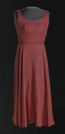 Costume dress for Lady in Red from for colored girls... on Broadway, 1976-1978. Creator: Judy Dearing