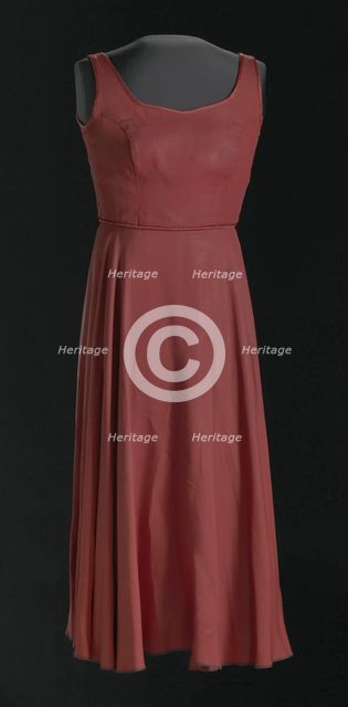 Costume dress for Lady in Red from for colored girls... on Broadway, 1976-1978. Creator: Judy Dearing.