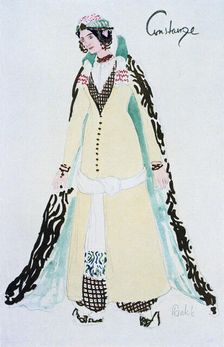 Costume for Constanze, c1913