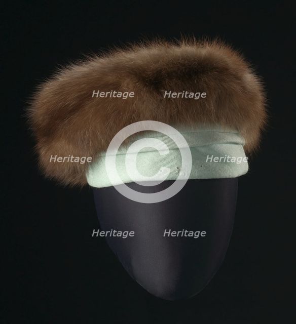 Costume hat worn by Diana Ross as Billie Holiday in Lady Sings the Blues, 1972. Creator: Unknown.