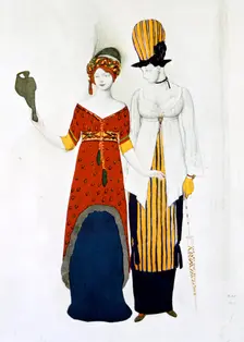 Costume Moderne 1910. Artist: Leon Bakst