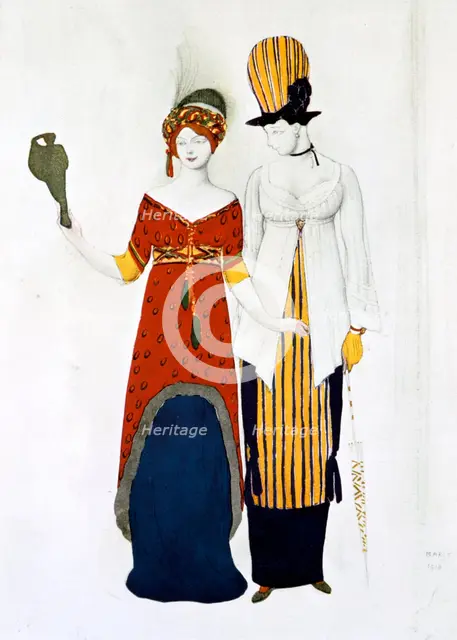 'Costume Moderne', 1910. Artist: Leon Bakst
