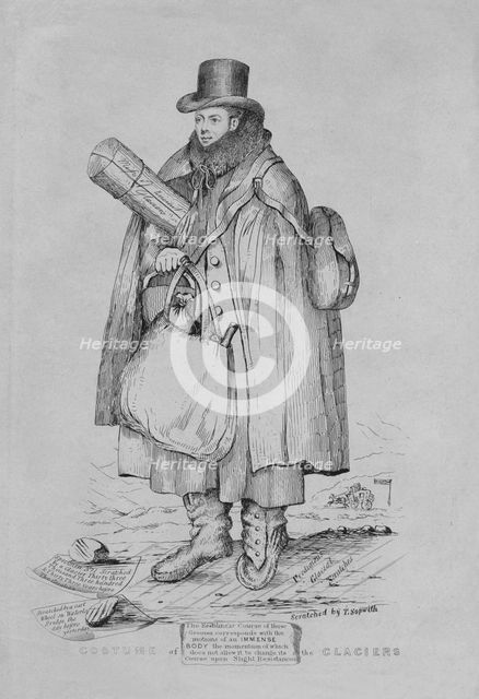 'Costume of the Glaciers', 1875. Creator: Unknown.