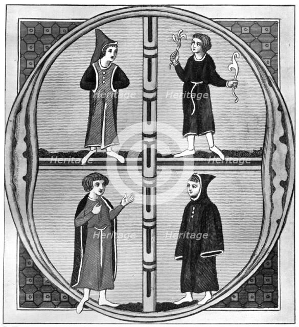 Costume of the Four Seasons of the Year, (1910). Artist: Unknown