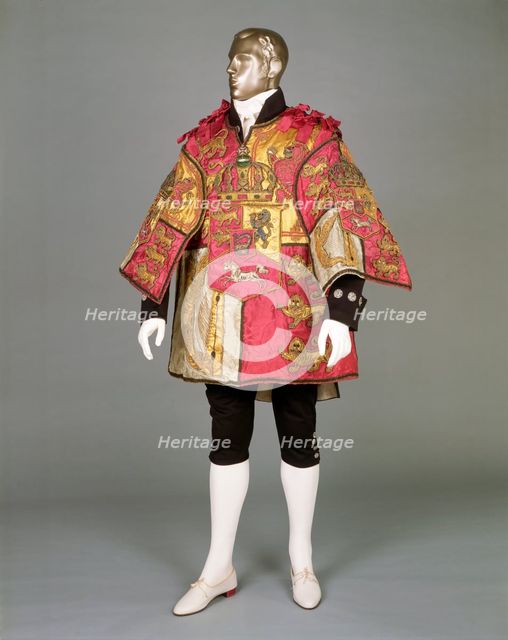 Costume of a persuivant, after 1816. Creator: Unknown.