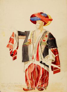 Costume of Beder Khan Bey, n.d. Creator: Miner Kilbourne Kellogg