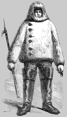 Costume of Sailors in Arctic Regions 1854. Creator: Unknown