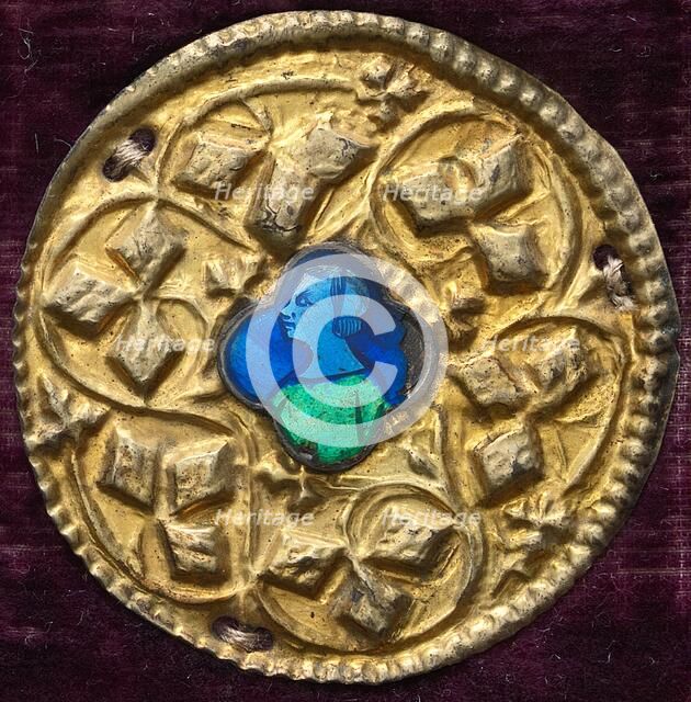 Costume Ornament with Profile Portrait, c. 1380/1400. Creator: Unknown.